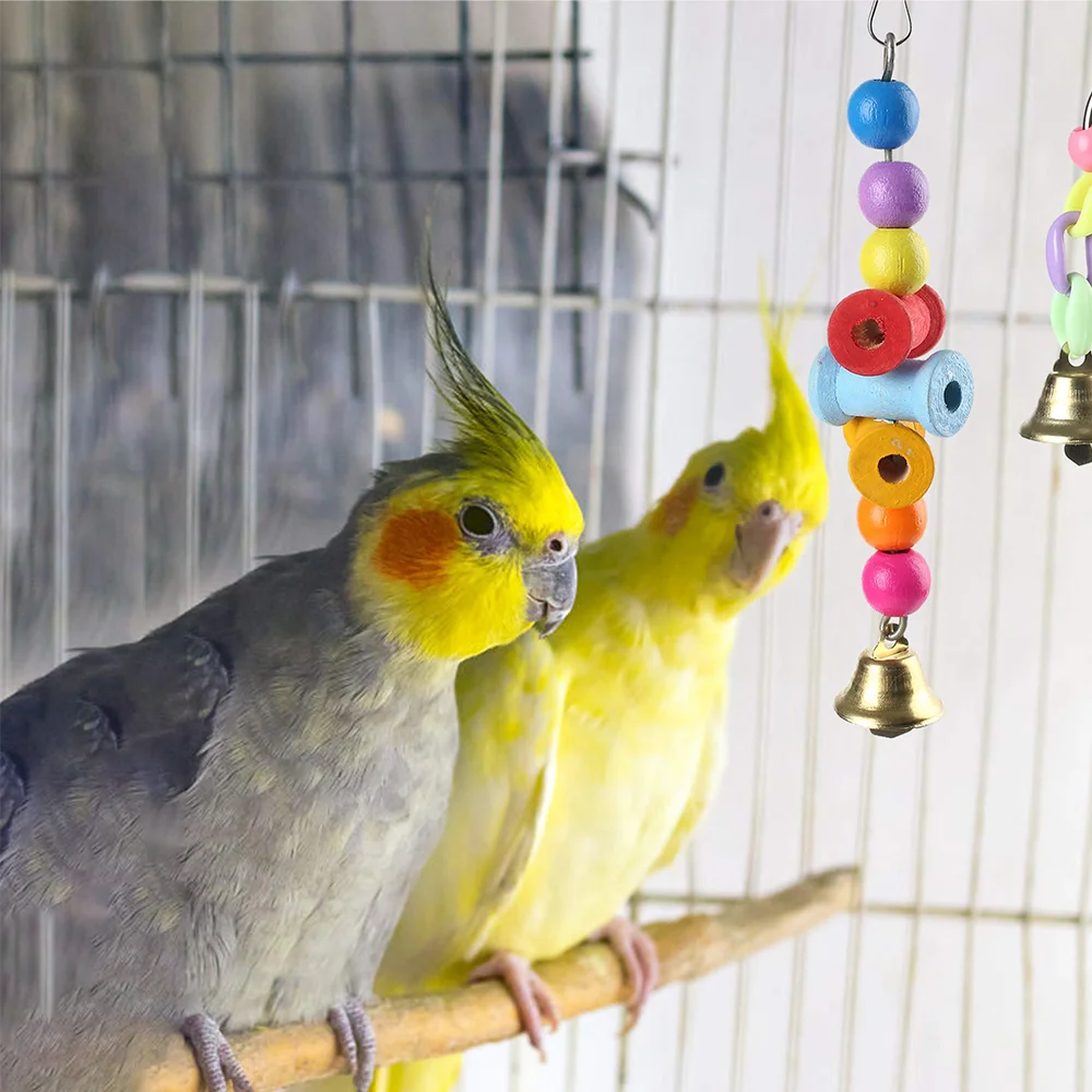 11Pcs Bird Cage Toys 4