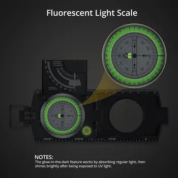 Compass Hiking Survival, IP65 Waterproof, Sighting Clinometer, for Camping Hunting Navigation (128 chars) 3