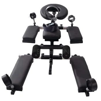 Sedia per Sesso BBDSM con Barra Divaricatrice, Sedia per Bondage SM, Giocattoli Sessuali per Uomini e Donne, Panca per Sesso