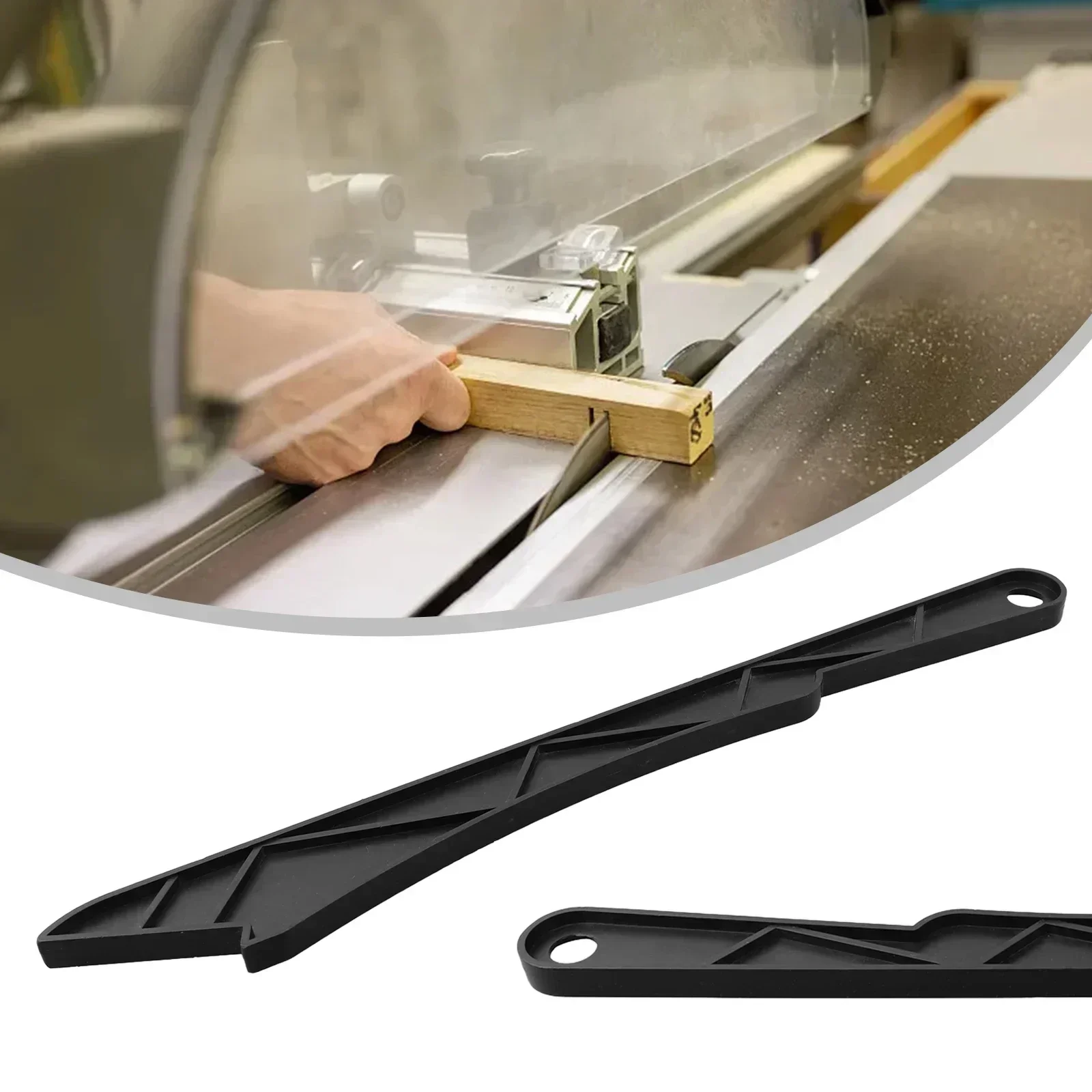 1Pcs Woodworking Safety Black Long Style Push Handle Wood Saw Push Block Sticks Table Saw Woodworking Block Tools