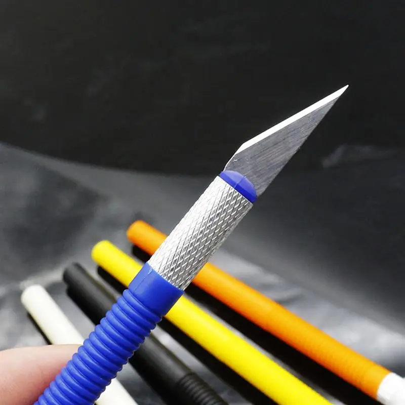 Utility Knife 1pc Cutter Knife Art Utility Knife Pen Sword Cut Stickers Scrapbooking Cutting Tool Hand Account Sword School Supplies DIY Craft utility knife