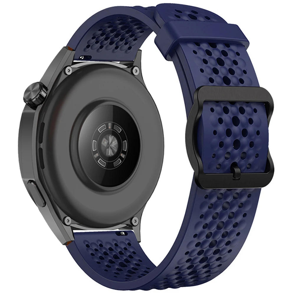 Versatile Sports Silicone Watch Strap - 22mm Band Replacement for Active & Stylish Looks