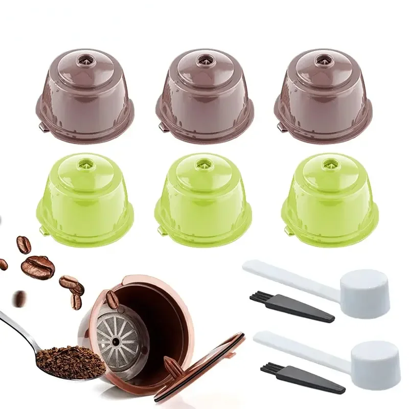 4 tazze K riutilizzabili per macchine da caffè Keurig – misura universale 1.0 e 2.0 Keurig – 4 filtri neri ricaricabili Kcups per tutte le famiglie Keurig Brewers