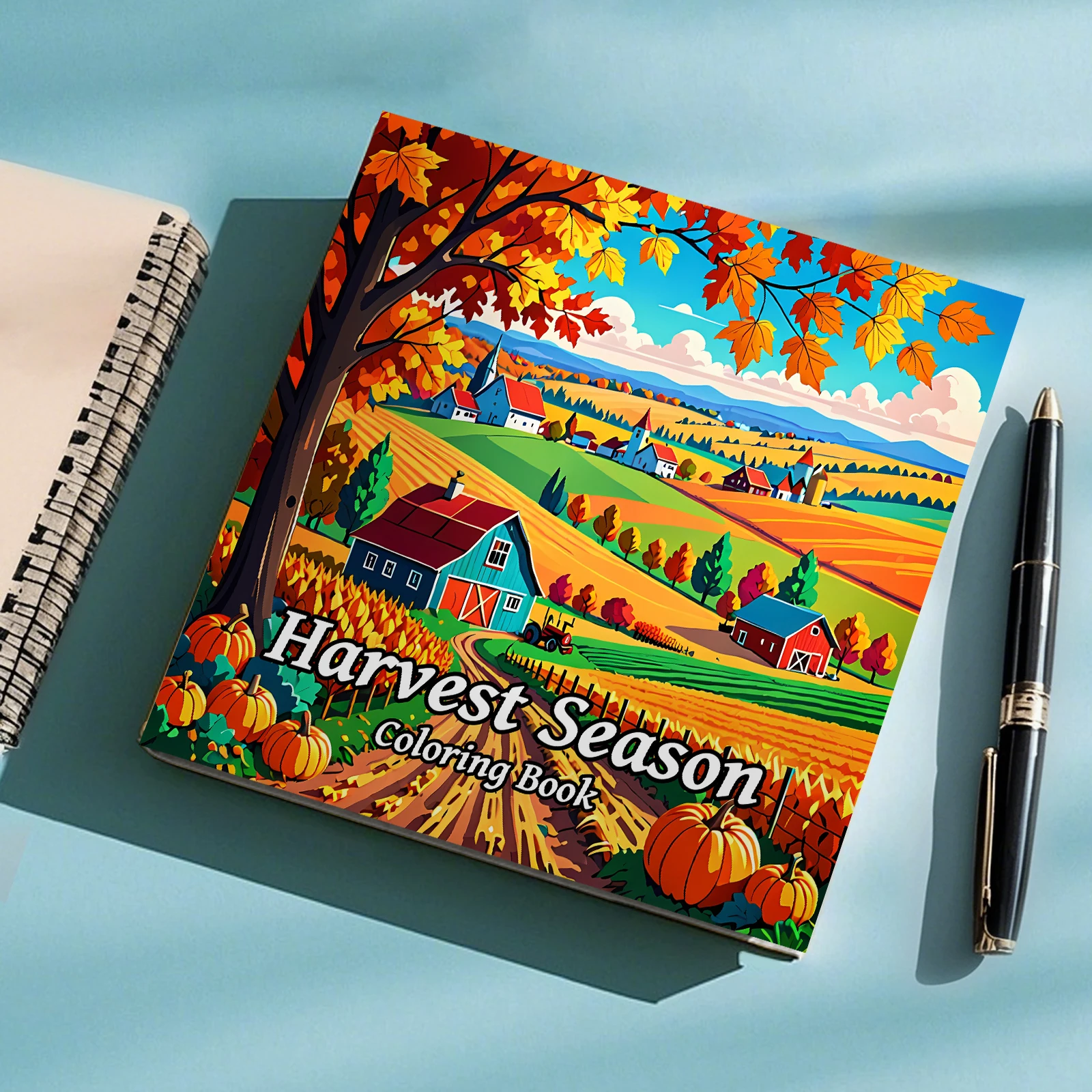 Harvest Season Coloring Book Graffiti Drawing Painting Art Book for Adults And Teens Kill Time Graffiti Painting Drawing ﻿ 5
