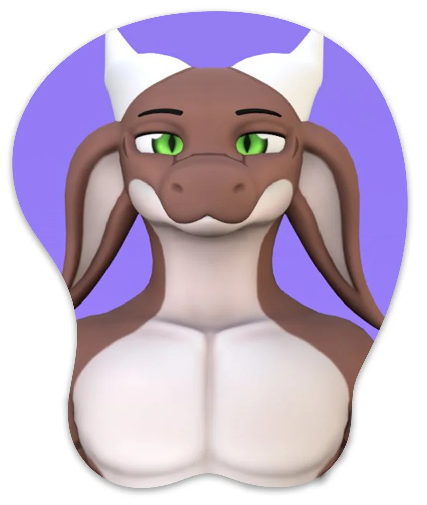 Yeni Anime memeli kürklü Anthro 3-D Mouse Pad meme oyun bilek dinlenme çok  tasarım - AliExpress