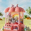 Kids Claw Machine Mini Doll Machine Claw Catch Clip Doll Toy Coin Operated Play Game Arcade Crane with Music and Light 3