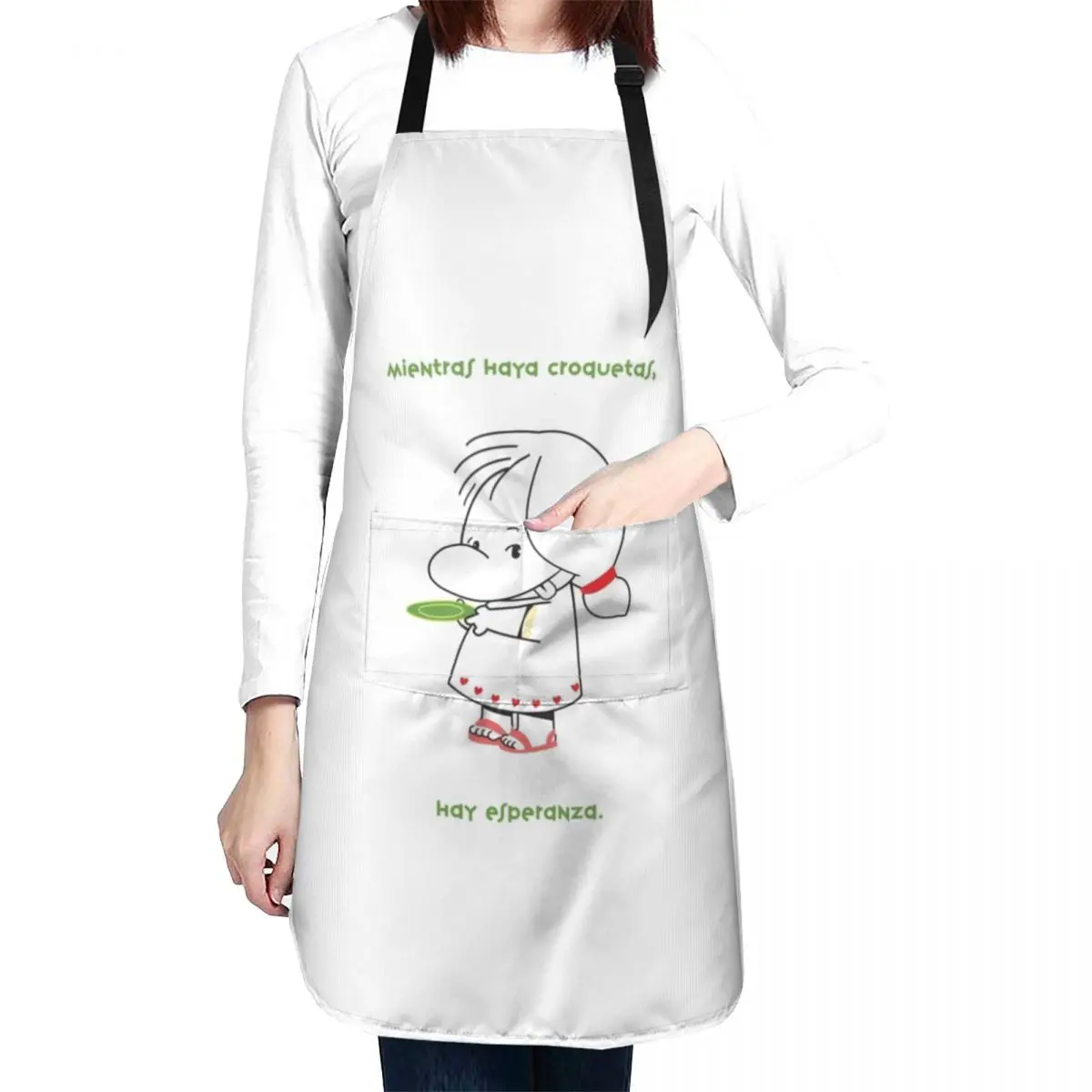 

Mientras haya croquetas. Apron cleaning aprons Apron Kitchen Woman chefs apron