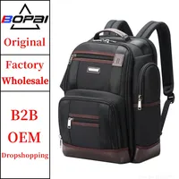 BOPAI Wholesale Men 15.6 Inch Laptop Waterproof Anti Theft Big Capacity Weekend Back Pack Business Nylon Travel Backpack 1