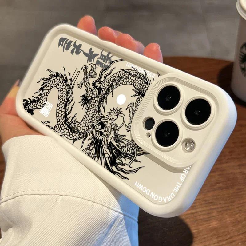 Funda Luxury Dragon Totem Antigolpes para Xiaomi 🔥🐉