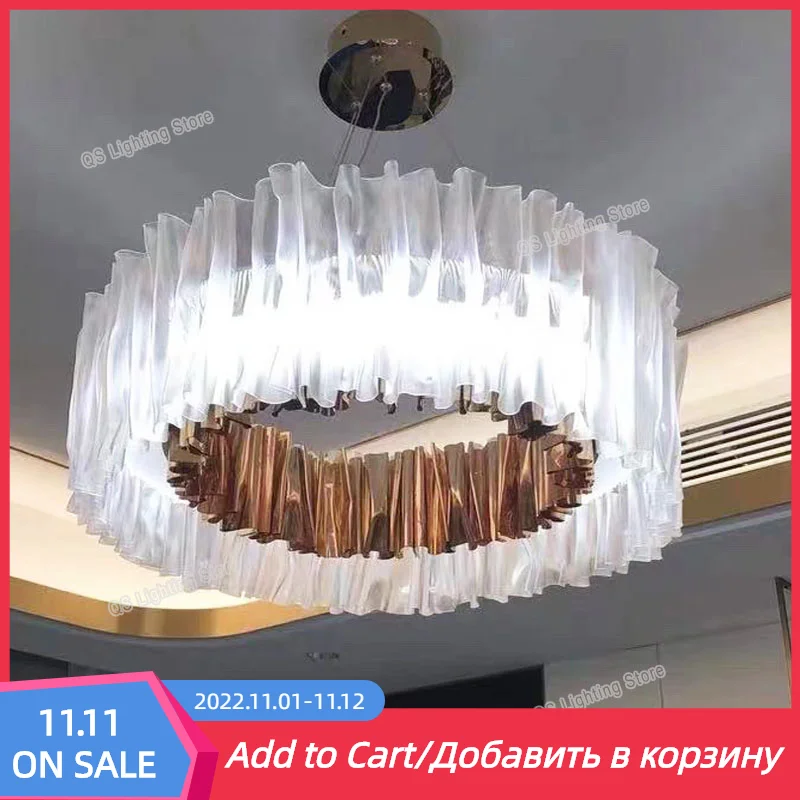 

Круглая Люстра, современная роскошная Подвесная лампа, Декор для дома, кухни, гостиной, столовой, спальни, декоративные потолочные светильники