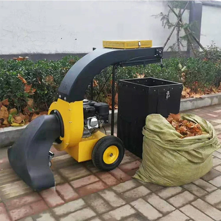 electrical portable powder wheat grain leaf suction machine Leaf Vacuum Blower Suction machine for road Cleaning 3