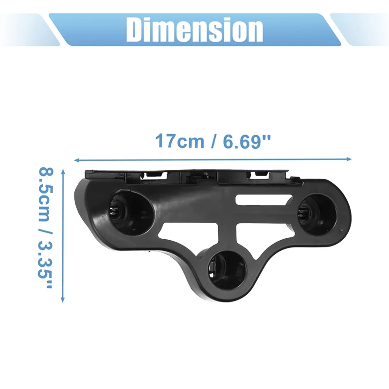 1 쌍 앞 범퍼 브래킷 장착 52116-0C020 52115-0C050 Toyota Sequoia 2007-2021 사이드 범퍼 지지대