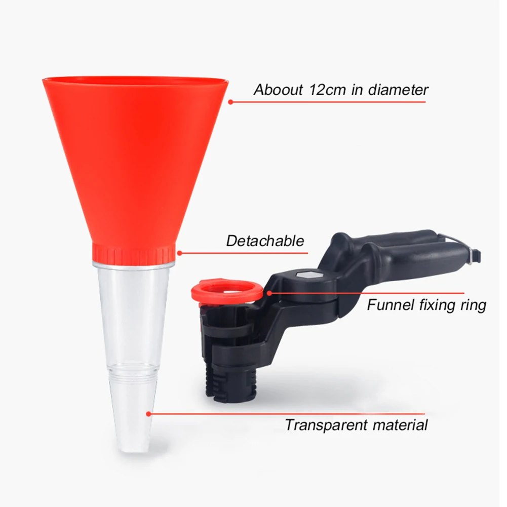 Car Engine Oil Filling Set Multifunctional Car Repairing Accessories PVC Plastic Oil filling Equipment