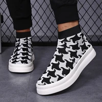 New Thousand Bird Grid Breathable Casual Shoes, Mid Top Versatile Sports Shoes, Comfortable Women's Shoes, Short Boots 4