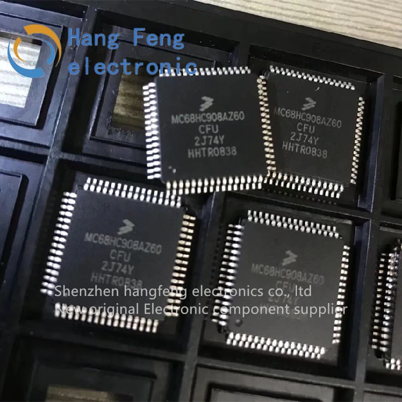 Mc68hc908az60cfu 2j74y Lock Vulnerable Cpu Qfp64 Brand New Original ...