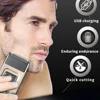 Kemei Mobile Electric Foil Head Shaver Mini Rechargeable Cordless Travel Razor Portable One Blade Wet Dry Men Shaving Machine 4