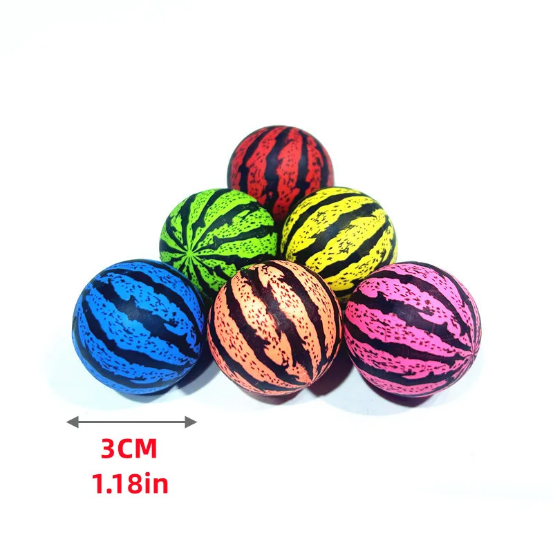 Pcs Bouncy Ball Kids Educational Toys Watermelon Balls Jumping