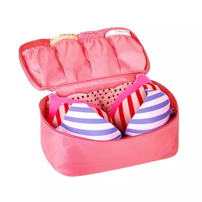 Women Bra Storage Bag Bedroom Underwear Packaging Cube Multifunctional Bra Panties Socks Finishing Pouch Ladies Travel Organizer