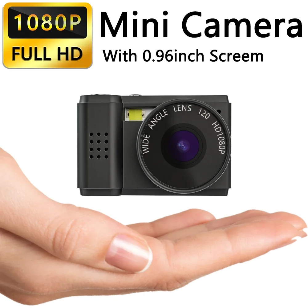 Description Picture 3 of item1080P Mini Digtal Camera with Screen HD Compact Portable Bodycam Camcorder Home Outdoor Small Sports Video DV Recorder Body Cam