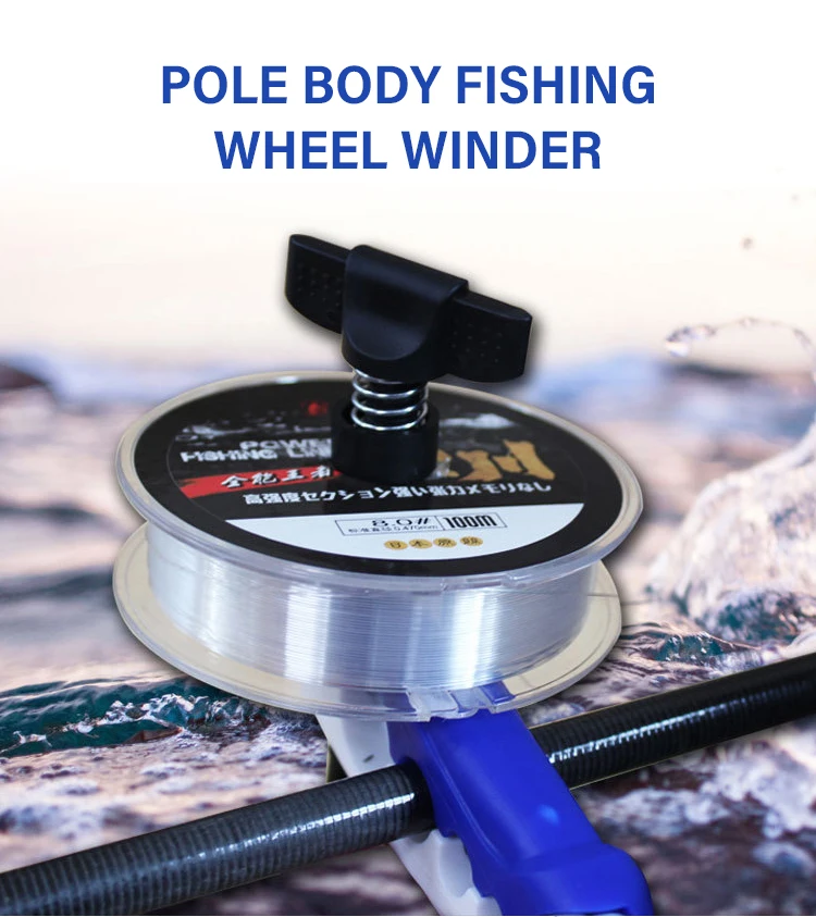 Description Picture 2 of itemFishing Line Winder Portable Baitcasting Spinning Reel Line Spooler Machine ABS Spooling Carp Fishing Equipments Winding Tools