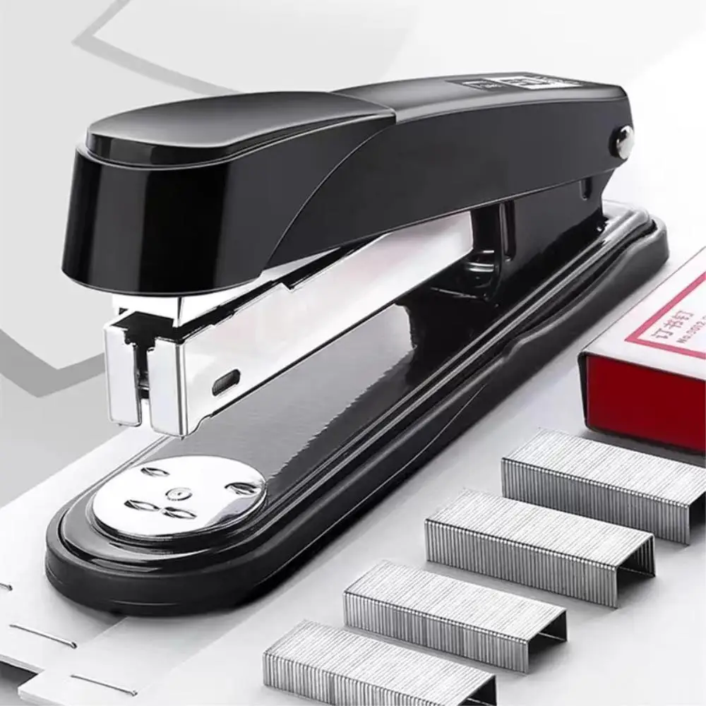 

Manual Stapler 25 Sheets Effortless Stapler Paper Book Binding Stapling Machine School Office Supplies with 1000 Staples