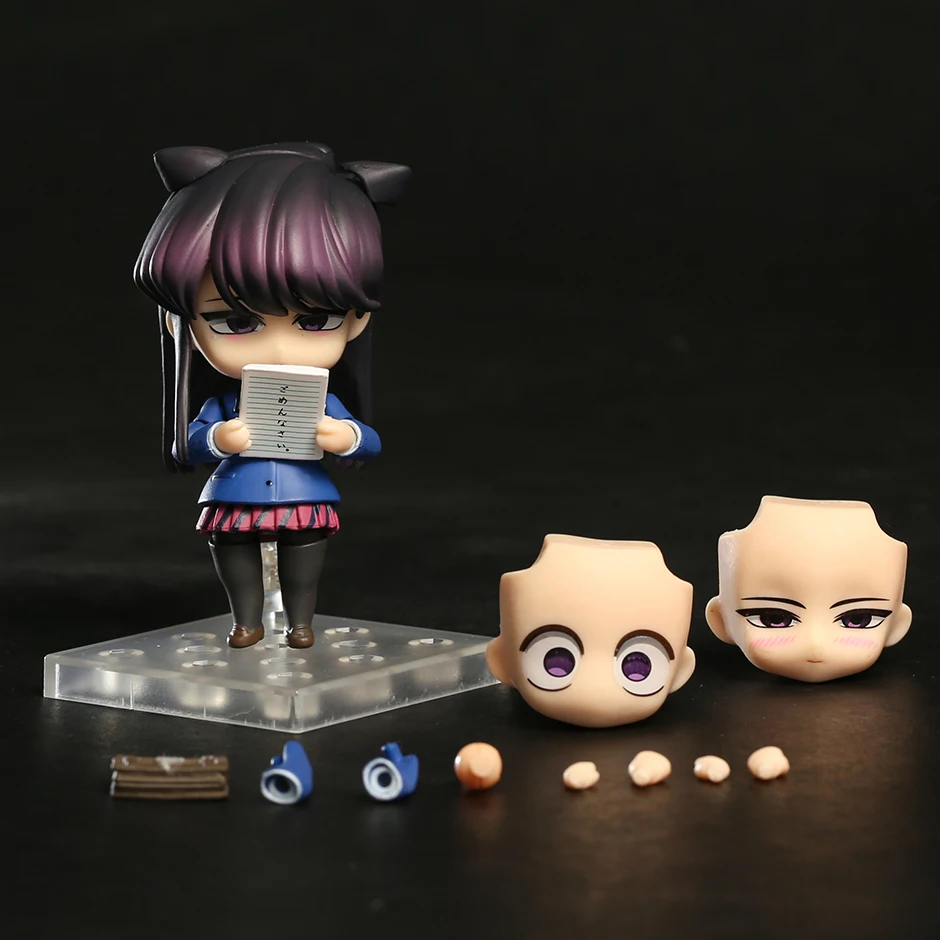 Komi Can't Communicate Shoko Komi No.1853 Q Face Doll Action
