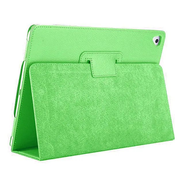 For IPad 10.2 Case 2021 Air 2 Air 1 Case IPad 2020 Case PU Leather Cover for IPad 9.7 6th 7th 8th 9th Generation Case Pro 11 green