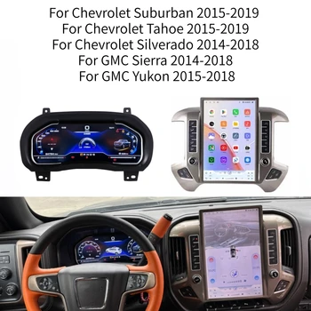 Pantalla LCD para el Tablero de Instrumentos de Chevrolet Suburban/Tahoe/Silverado GMC Sierra/Yukon, Velocímetro Digital Virtual 1