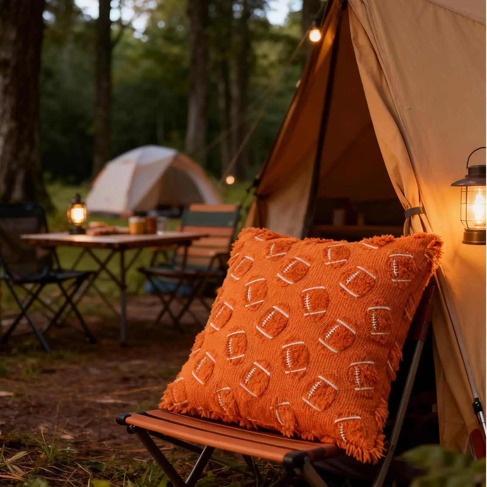 Football Pillowcase Sports Soft Winter Holiday Decorations Decorative Cushion Case For Home Living Room Bedroom Couch Sofa Party