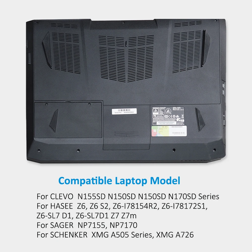 Kingsener-bateria do Portátil N150bat6 N150bat-6 N170sd N150sd N151sd N155s 687-n150s4292 5600mah 62wh - Imagem 4