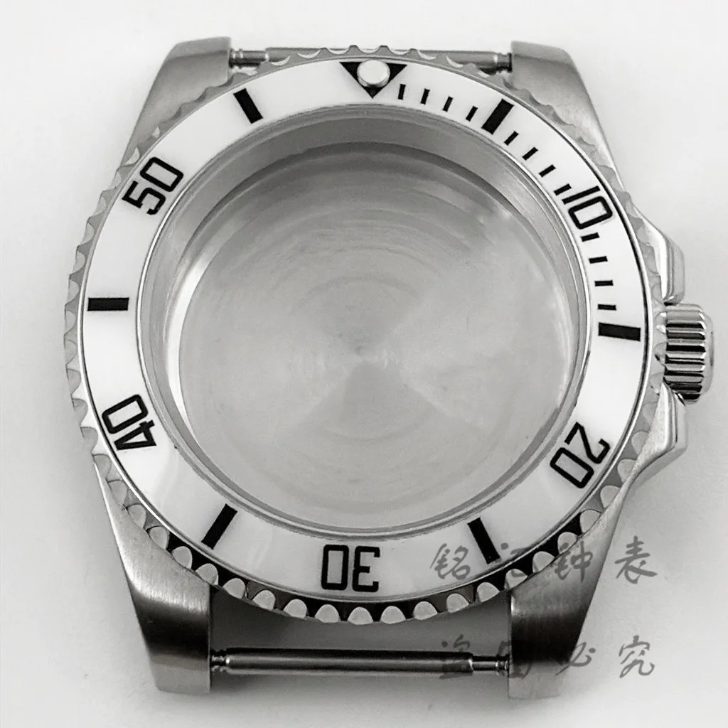 Deep Blue Bezel 40MM Diver Watch Case with Waterproof Sapphire Crystal