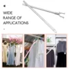 Clothes Rail Clothesline Adjustable Rod for Clothing Indoors Pole Stainless Steel Reaching Rods Garment 3
