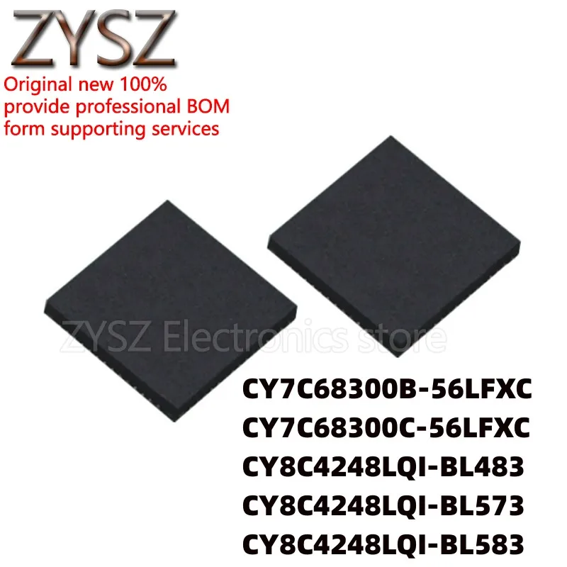 

5PCS CY8C4248LQI-BL483 573 CY7C68300B-56LFXC C LFXCT QFN56