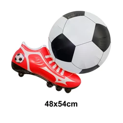 Vibrant Soccer Themed Foil Balloon - Other (Laser)