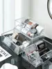 Eyeshadow Palette Organizer Eyepowder Storage Box Cosmetics Rack Makeup Tools Compartment Holder For Women Makeup Organizer 3