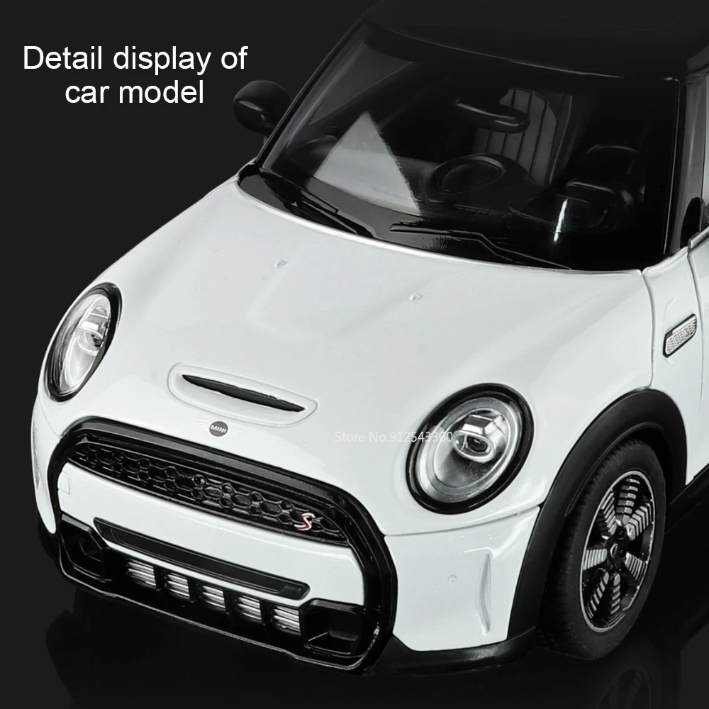 1:18 대형 미니 쿠퍼 S X5M 자동차 모델 장난감 슬라이드 포워드 충격 흡수 차량 모델 고급 시뮬레이션 장난감 장식 선물
