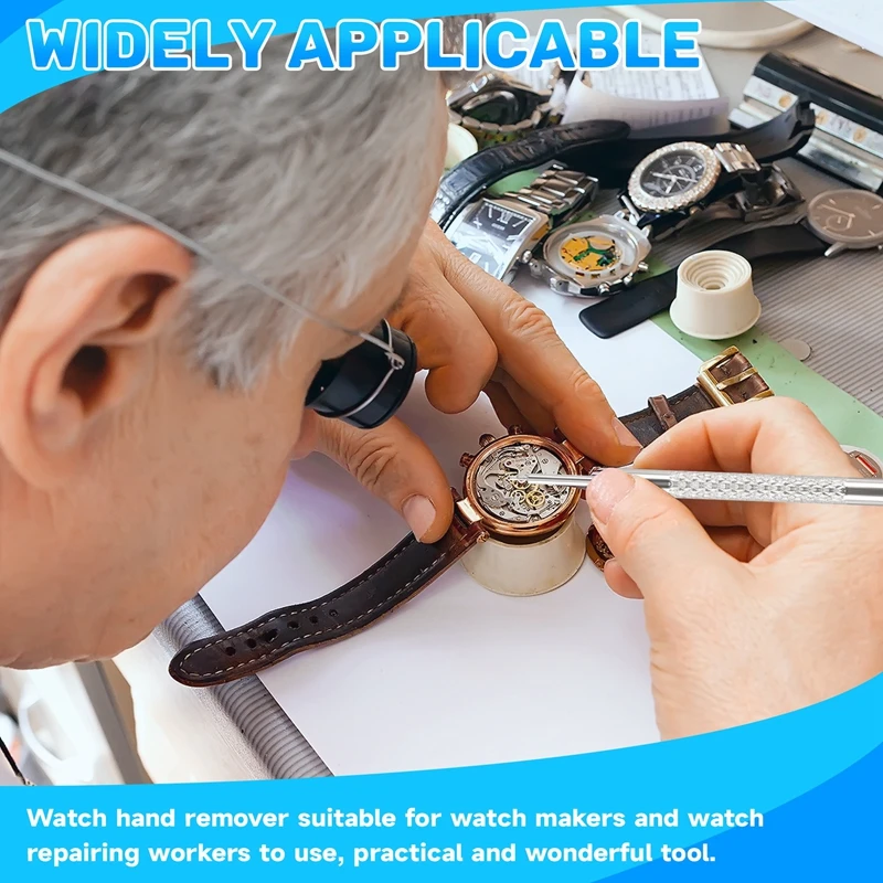 Watch Repair Link Remover Tool Hammer Pins Strap Holder Bracelet Chain Adjuster Repair Tool Kit 11Pcs/Set For Men/Women Watch