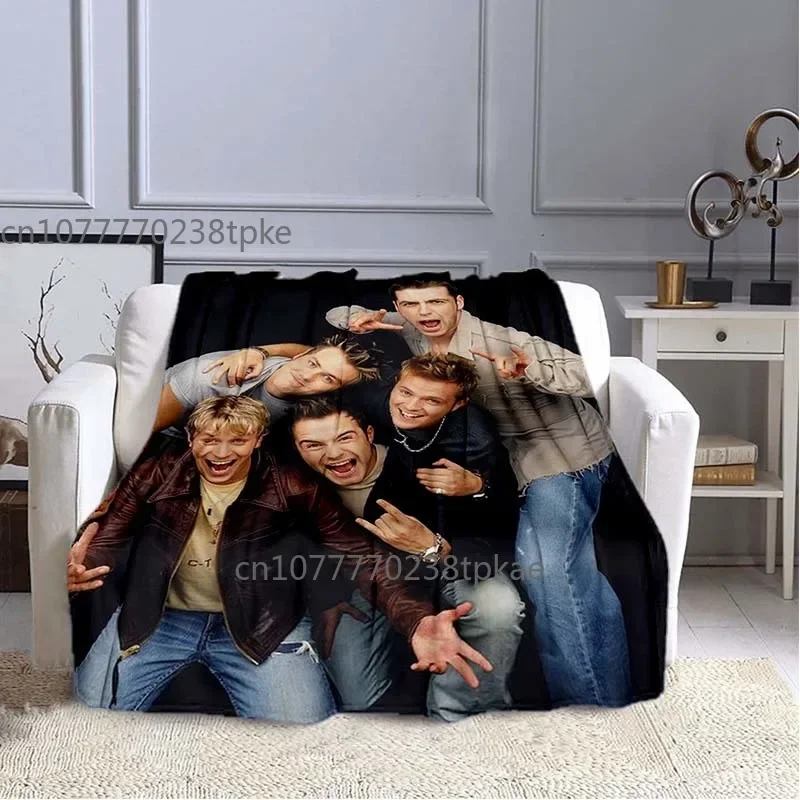 Ireland Westlife Classic Poster Printed Blanket, Throw Blankets,for Sofa Bed Office Car, Brithday Gift,Decke 4