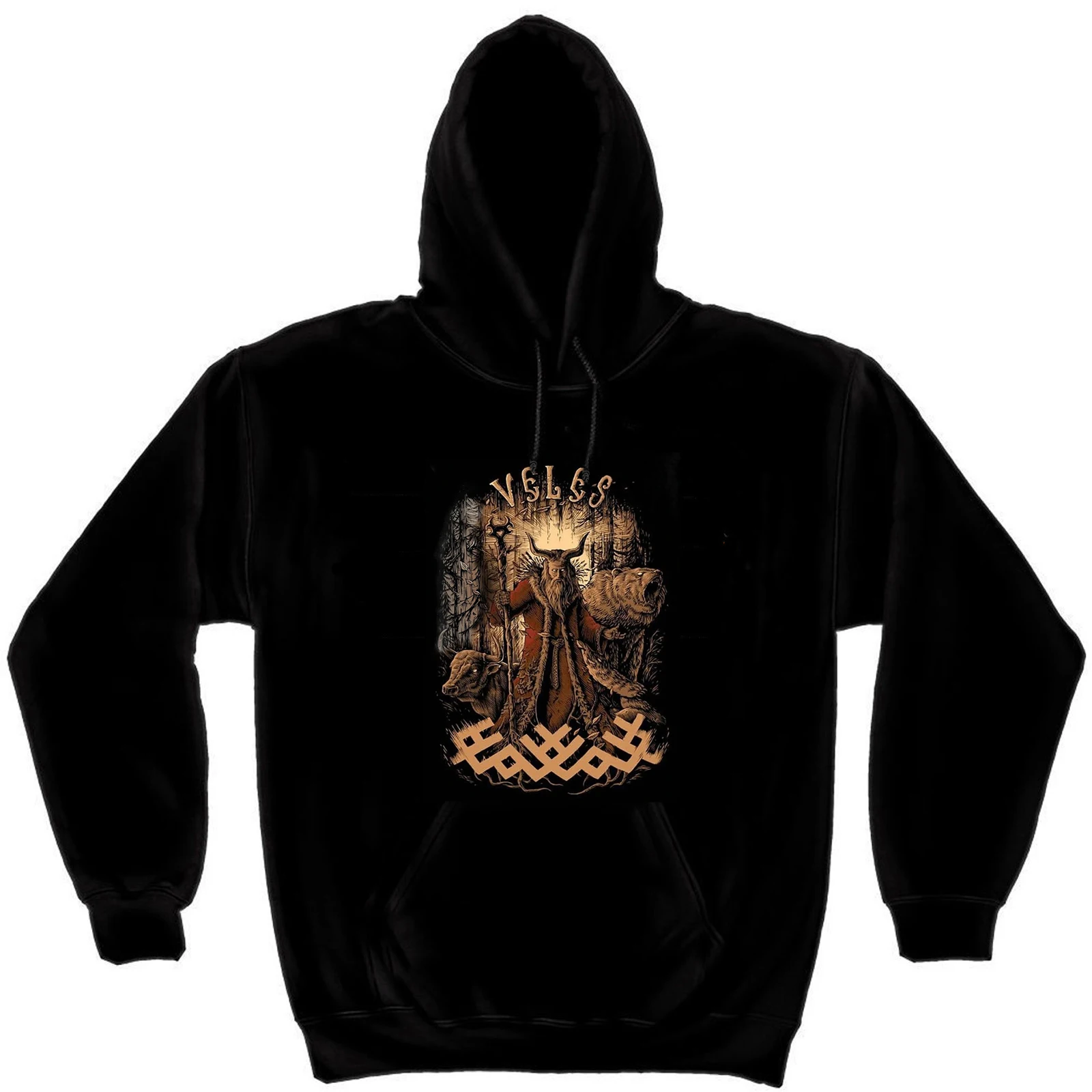 

Kievan Rus языческий славянский Бог вельвет славянский миф пуловер Толстовка 100% хлопок Удобная Повседневная мужская толстовка модная уличная одежда