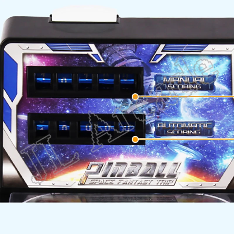 コイン式アーケードピンボールマシン、自動スコアリング、レトロゲーム