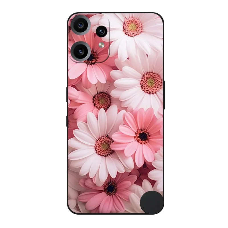 Sleek Black Silicone TPU Protective Bumper Case