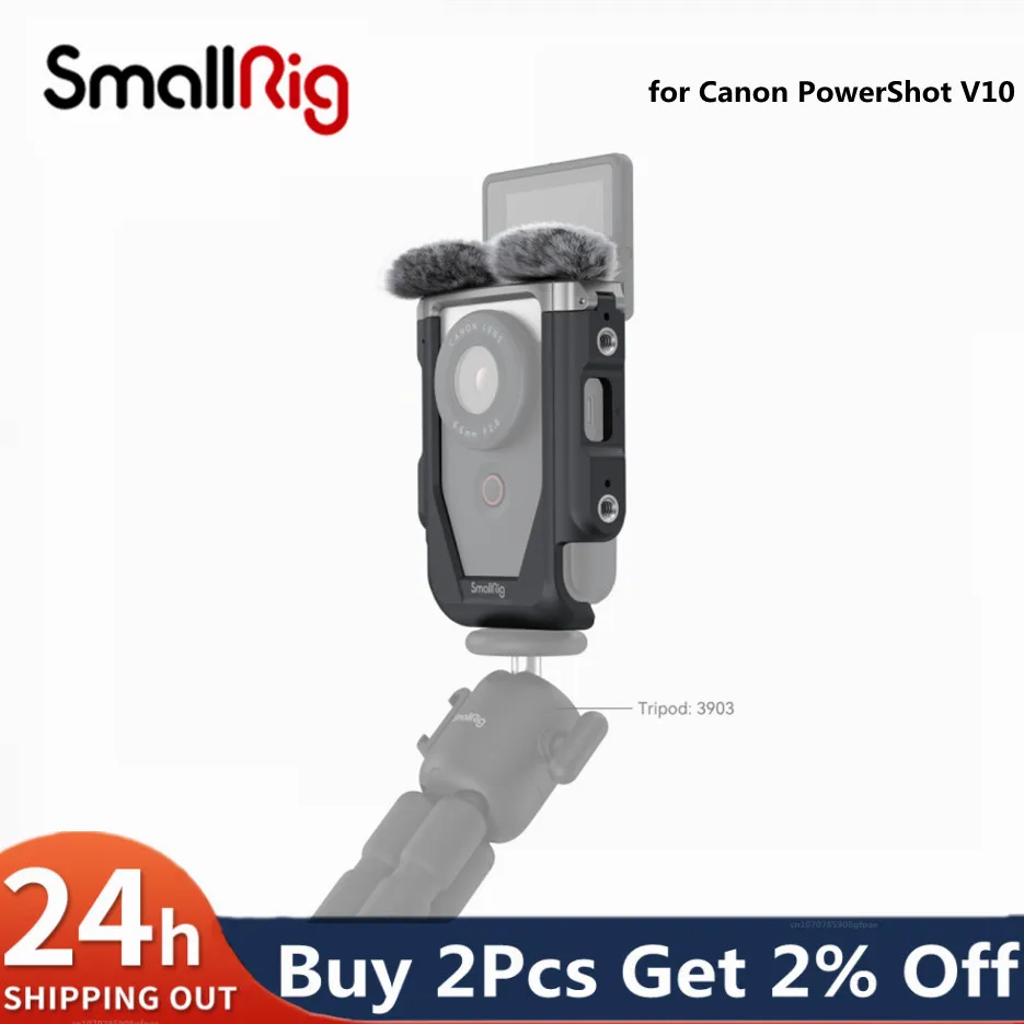 Gabbia Per Fotocamera Smallrig Cage Kit Per Canon Powershot V10 4235