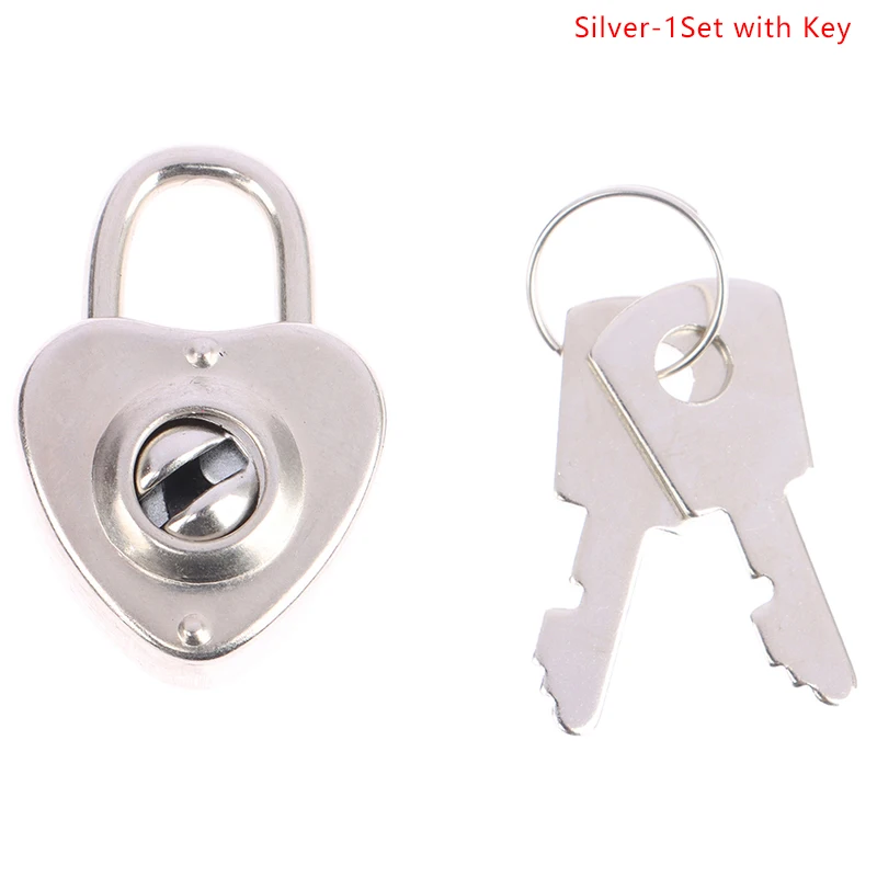 1pcs Mini Padlocks Key Lock With Key Luggage Lock For Zipper Bag Backpack  Craft Diary Luggage Locks Decoration - AliExpress