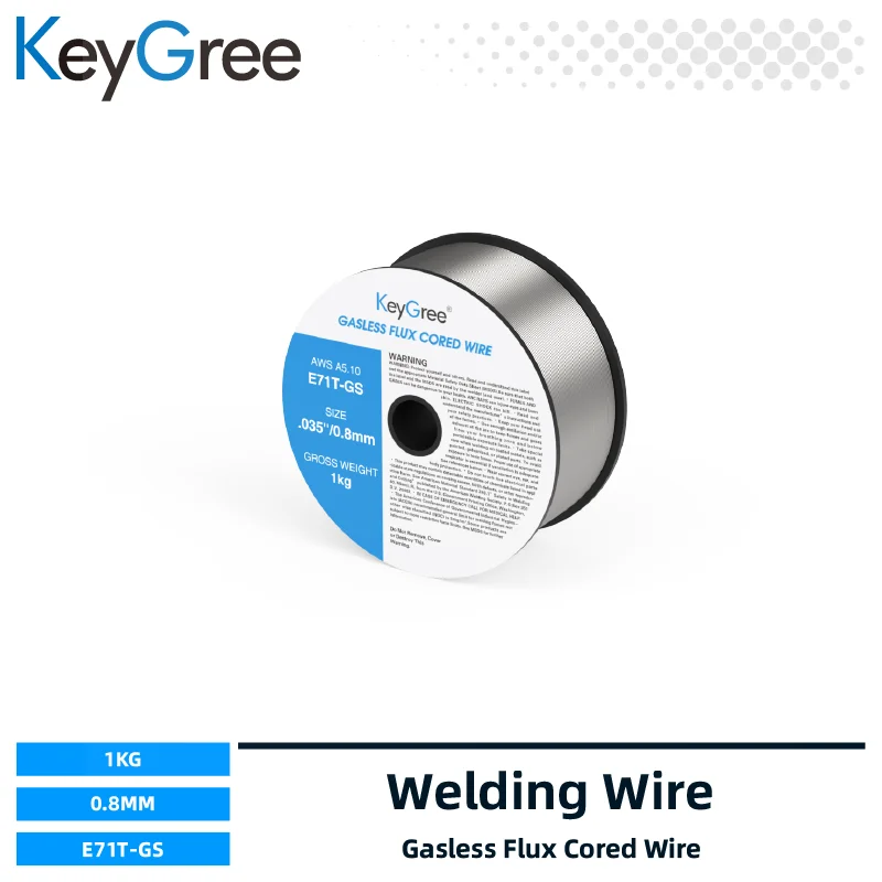 KeyGreeMIGWeldingPowderWireForSemiAutomaticWithoutGasDiameter