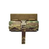 Airsoft EDC Foldable Pouch Tactical Molle Dump Pouch Multicam Lower Hanging Recycling Storage Extended Abdominal Waist Bag 2