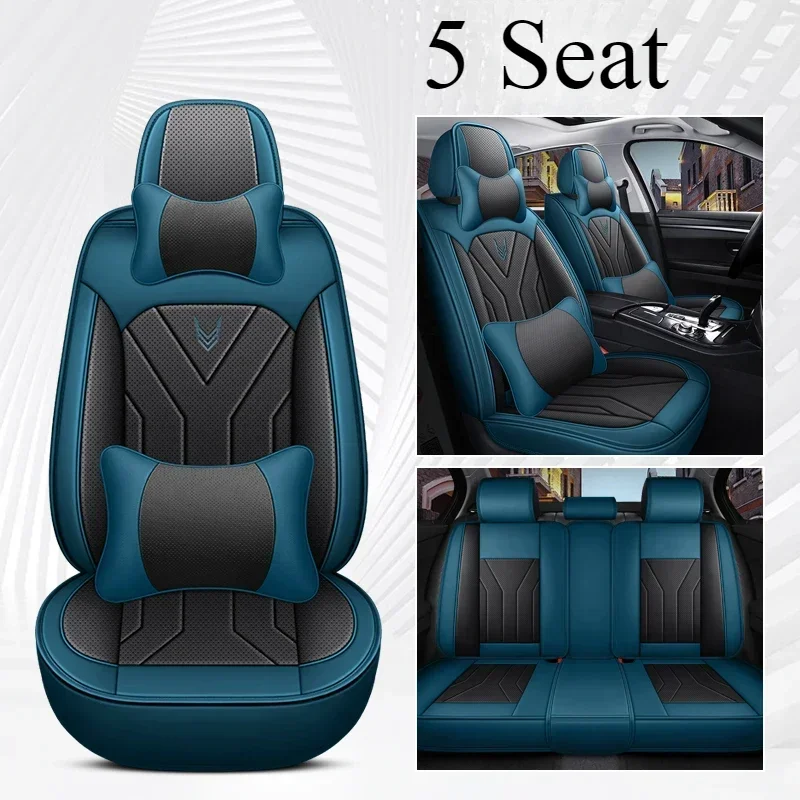 Blue Black 5 Seat
