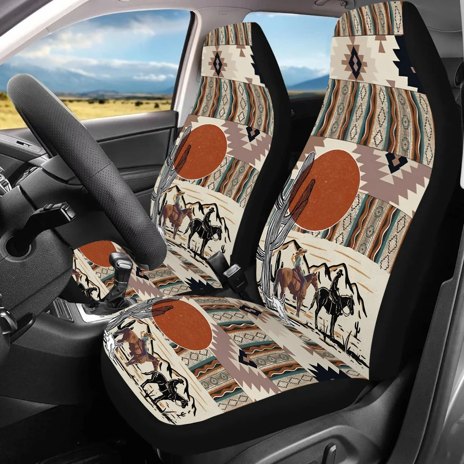 Bohemian Style Car Seat Covers 2