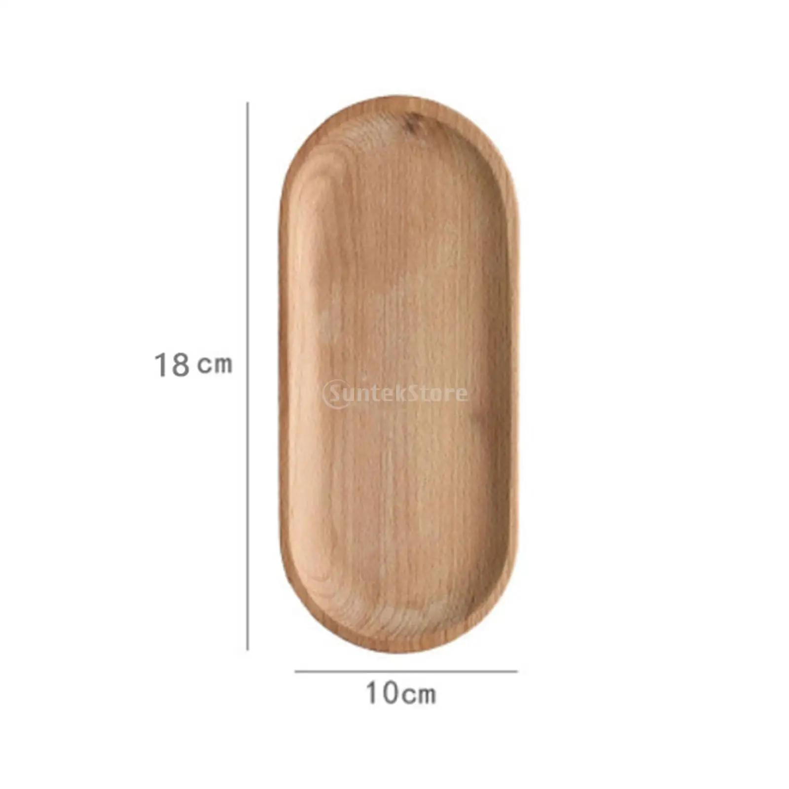 Oval Wooden Tea Tray Serving Table Plate Snacks Food Storage Dish Tray Fruit Dishes Saucer Dessert Serving Bamboo wooden serving tray,tea tray,dessert plate