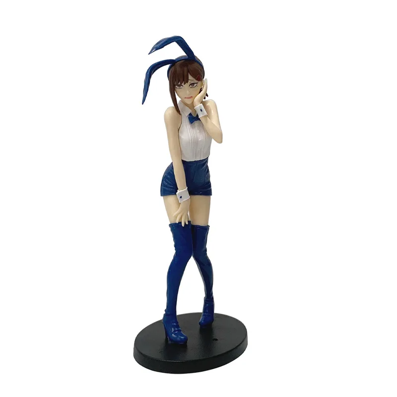 Charming Anime Bunny Girl PVC Statue - Kawaii Cartoon Desk Ornament & Home Decor Gift