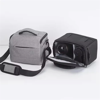 Borsa per fotocamera DSLR, borsa a tracolla in nylon, custodia per fotocamera portatile per fotografi, per attrezzature Sony, Nikon, Canon, Panasonic, borsa a tracolla.